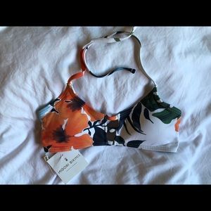 Midori Bikini Hibiscus Honey Bikini Top Small